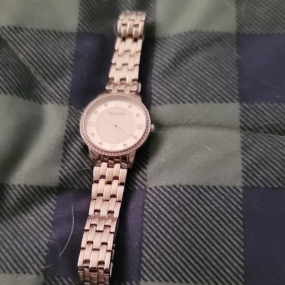 Bulova Silver Women's Watch
